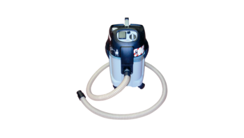 Exhaust system with hose and ultra-fine filter, dust category "H" according to DIN EN 60335-2-69