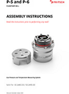 Operating manual EASY-GTM classic - Easy Gas pressure and temperature measuring system for Planetary Mills classic line